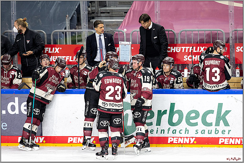 PENNY DEL;  Koelner Haie - Duesseldorfer EG ; Koeln, 17.12.2020